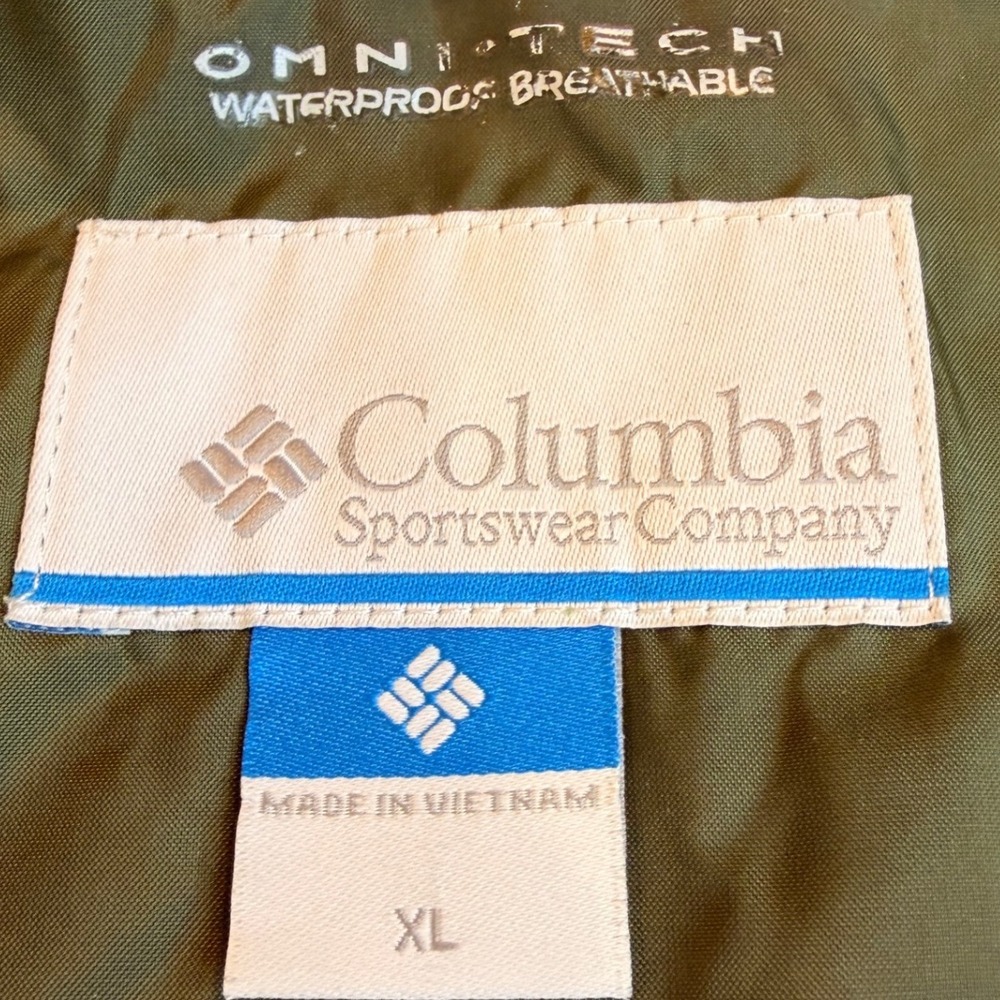 Columbia Arcadia II Womens XL Pink Omni-Tech Waterproof Hooded Rain Jacket - Picture 7 of 11